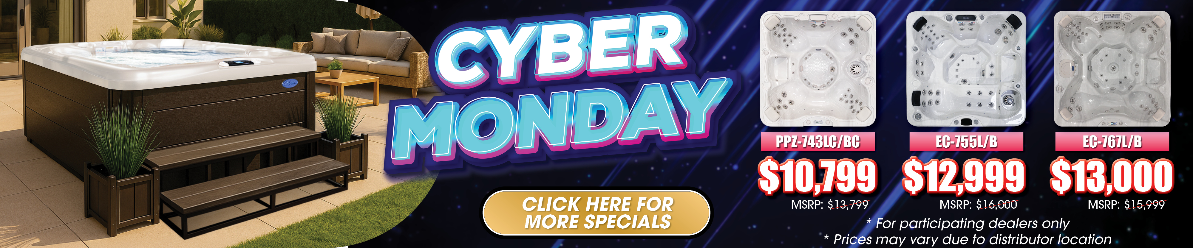 Calspas hot tub being used in a family setting - Modesto