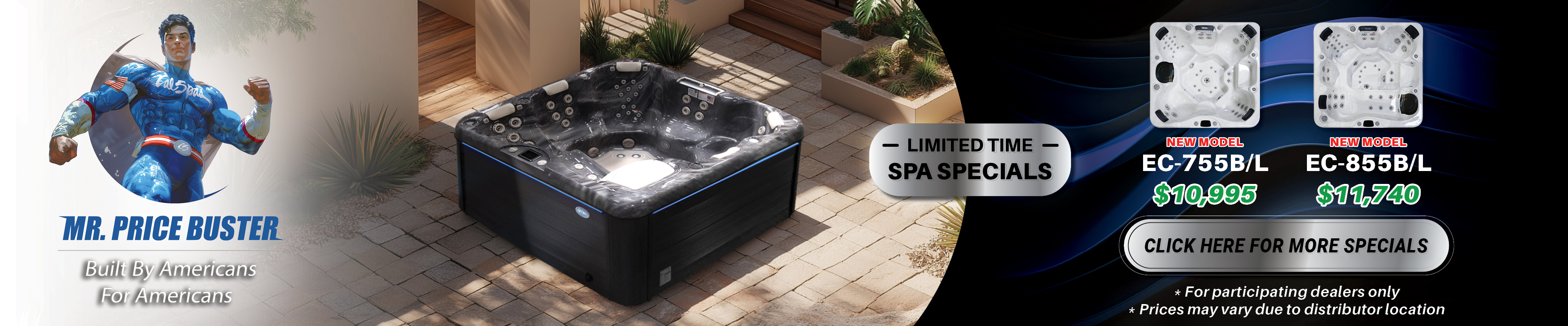Calspas hot tub being used in a family setting - Modesto